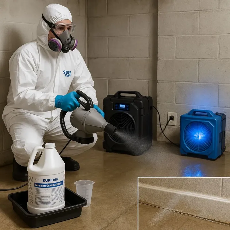Sanitization and Odor Removal process in Endwell, NY