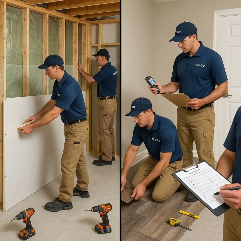 Repairs and Reconstruction process in Endwell, NY